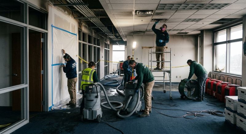 Commercial Fire Damage Repair in Gilbert, AZ