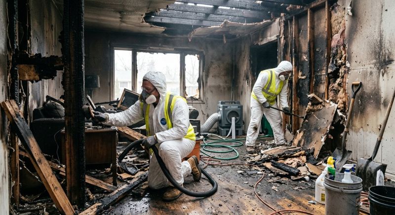 Fire Damage Cleanup in Austin, TX