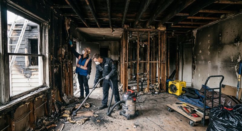 Residential Fire Restoration in Fort Mill, SC