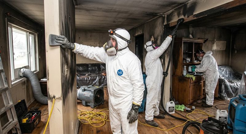 Soot Damage Cleanup in Sonoma County, CA