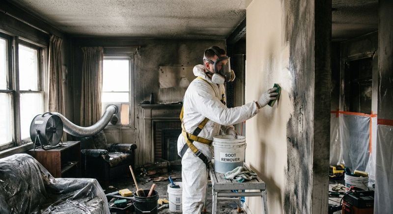 Soot Damage Cleanup in Santa Rosa, CA