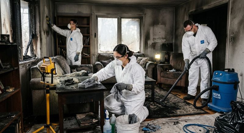 Soot Restoration Service in Napa, CA