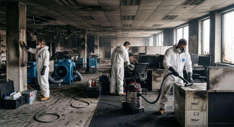 Commercial Fire Damage Repair in Marin County, CA