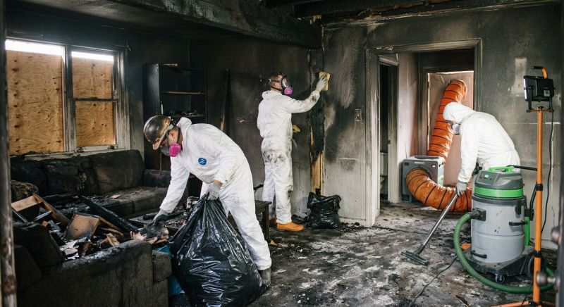 Residential Fire Restoration in Sonoma County, CA